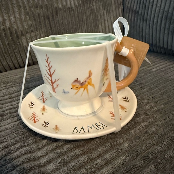 Rae Dunn Other - Rae Dunn Disney Bambi Tea cup and Saucer